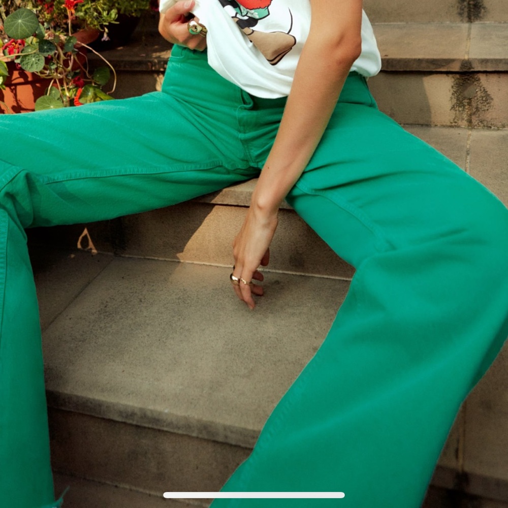 Zara Green pants